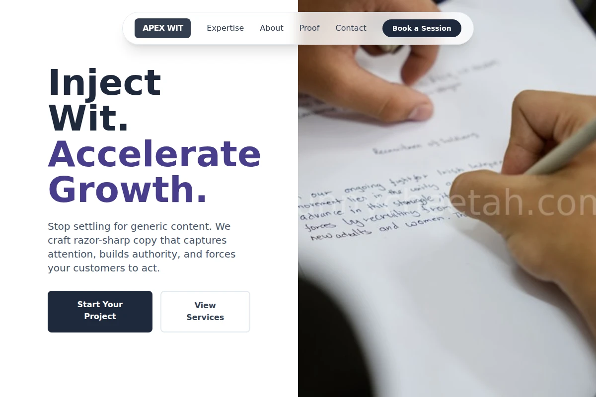 Bold Copywriting