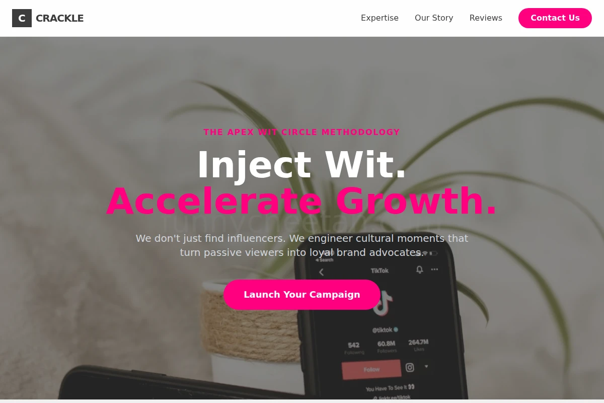 Crackle Influencer Marketing