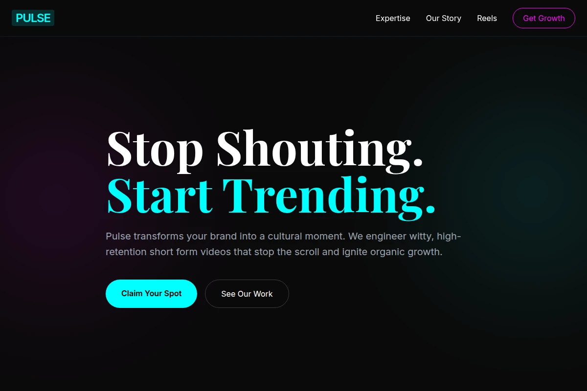 Pulse Short Form Video Agency