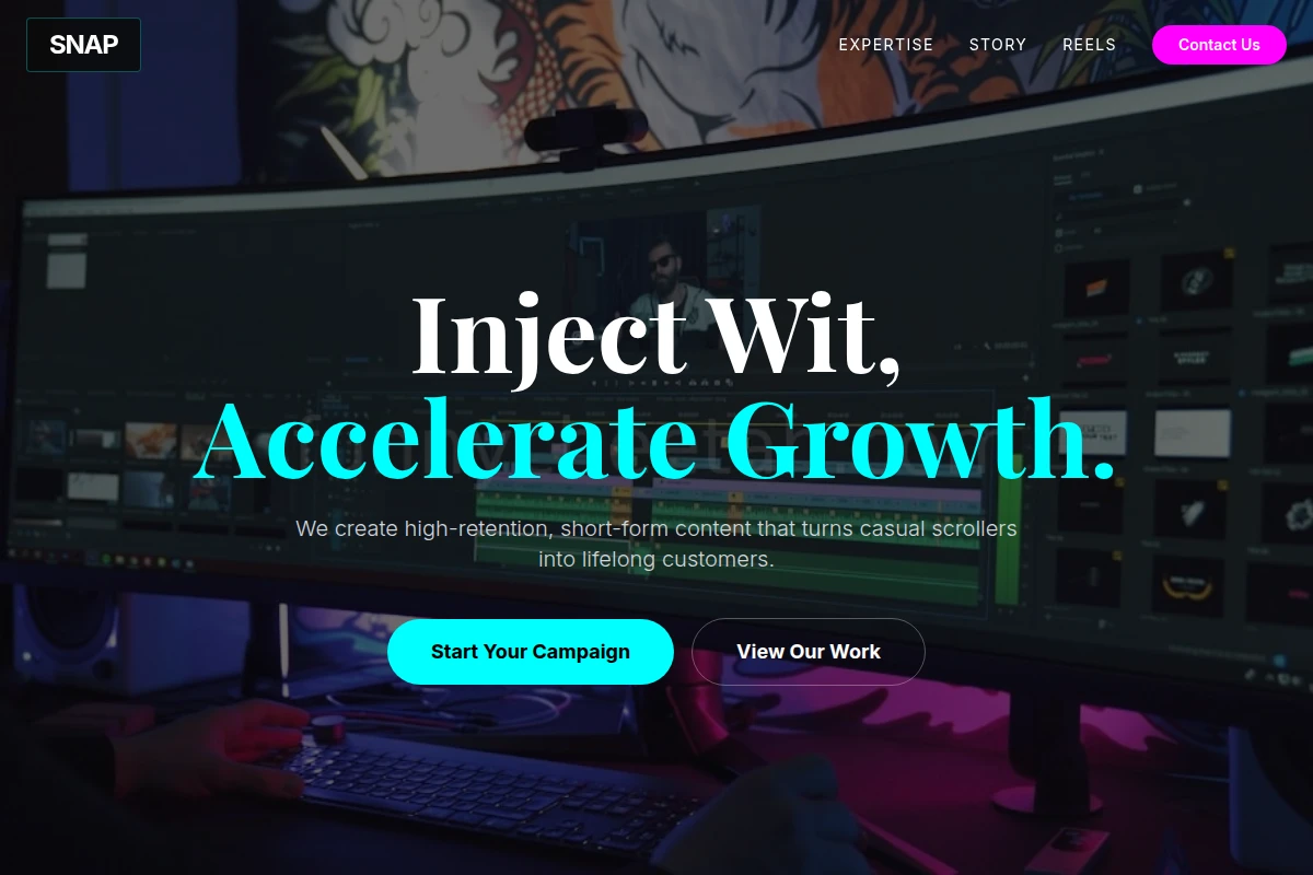 Snap Short Form Video Agency