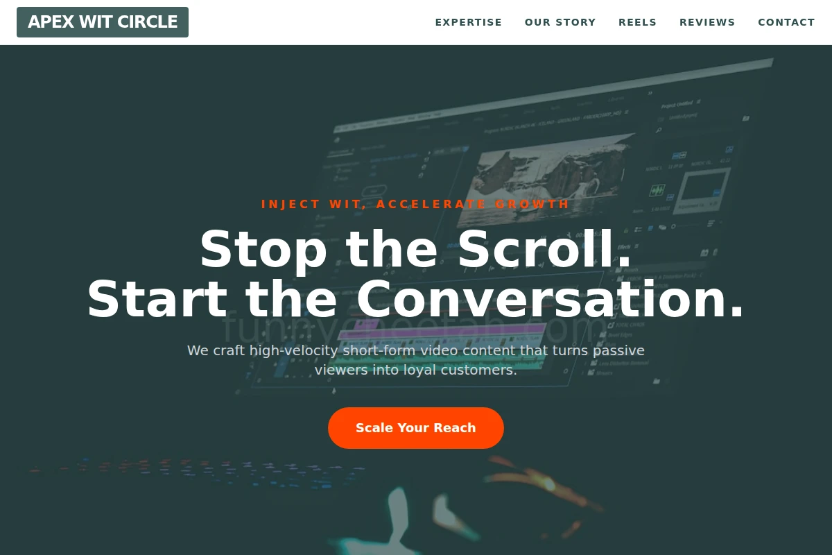 Sleek Short Form Video Agency