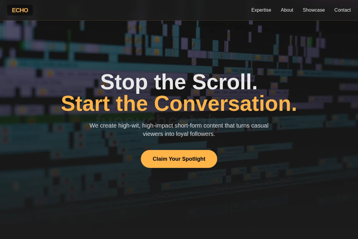 Echo Short Form Video Agency