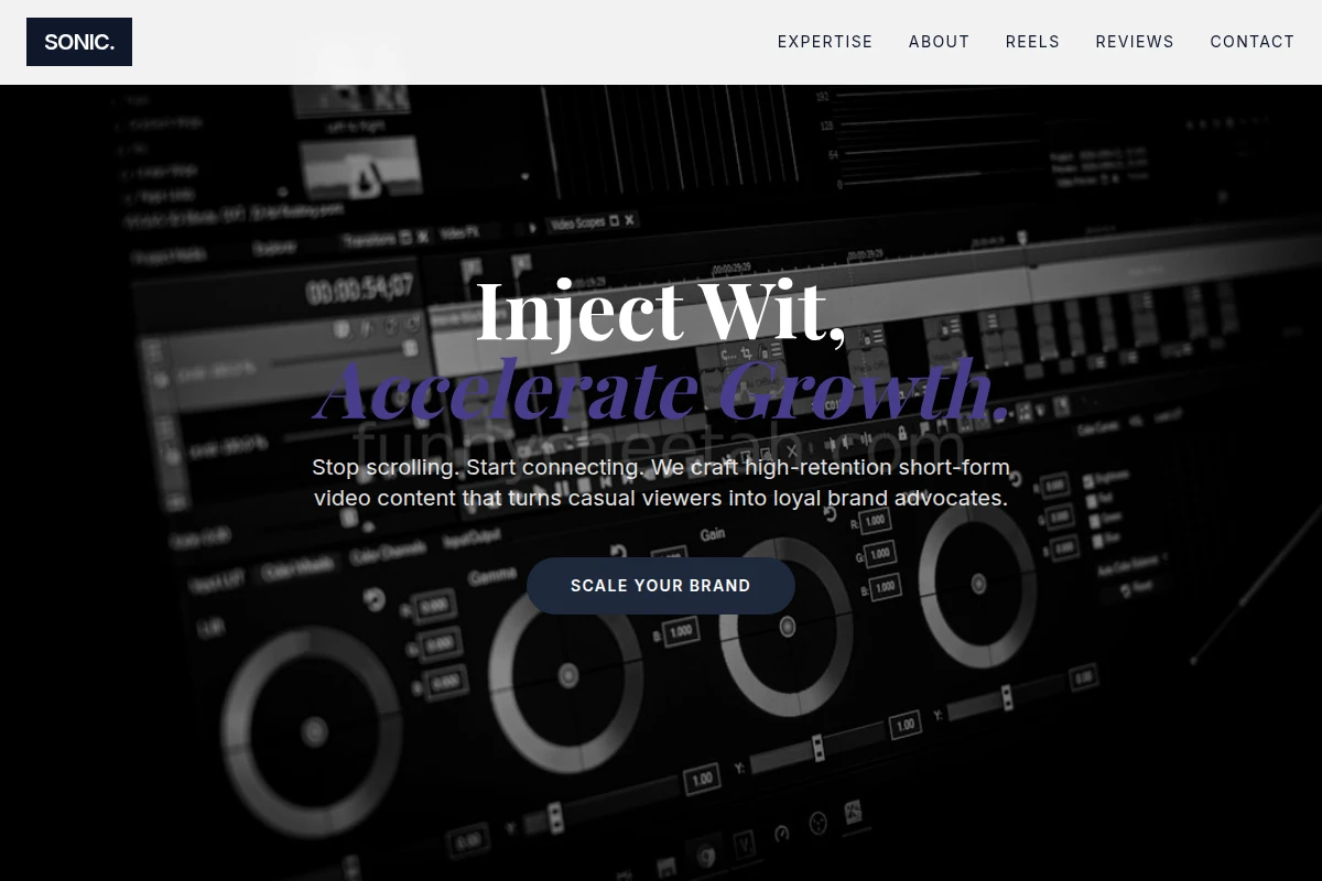 Sonic Short Form Video Agency